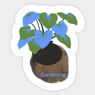 Gardening Sticker